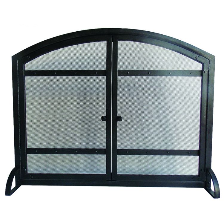Pleasant Hearth - Harper Fireplace Screen with Doors Fireplace Accessories Pleasant Hearth   