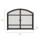 Pleasant Hearth - Harper Fireplace Screen with Doors Fireplace Accessories Pleasant Hearth   