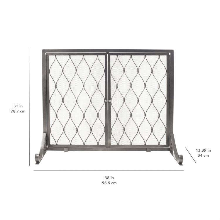 Stonewall Fireplace Screen Fireplace Accessories Pleasant Hearth   