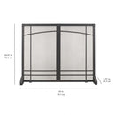 Amherst Fireplace Screen Fireplace Accessories Pleasant Hearth   