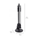 4 Piece Fireplace Utensils Fireplace Accessories Pleasant Hearth   