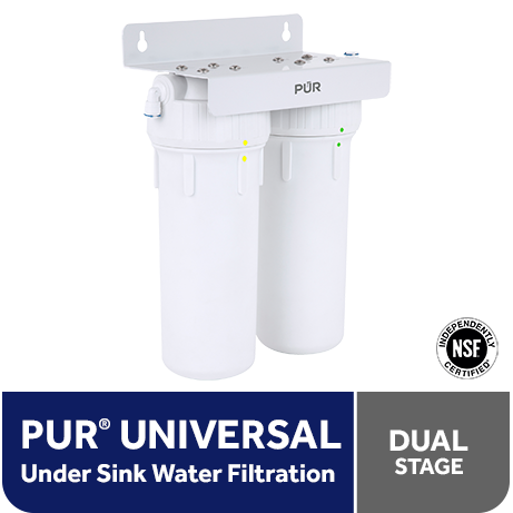 PUR® Dual Stage Under Sink Universal Water Filtration System Under Sink Filtration PUR®   