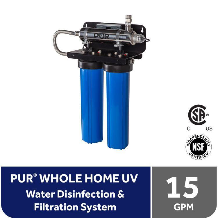 PUR® 15 gpm Whole Home UV Rack Water Disinfection & Filtration System UV Disinfection PUR®   
