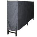 8 ft. Full Polyester Cover Log Storage Racks Pleasant Hearth   