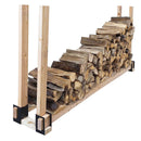 4 Pc Log Brackets Log Storage Racks Pleasant Hearth   