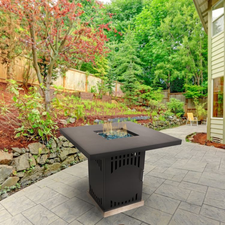 Halifax Gas Fire Pit Table Fire Pits Pleasant Hearth   