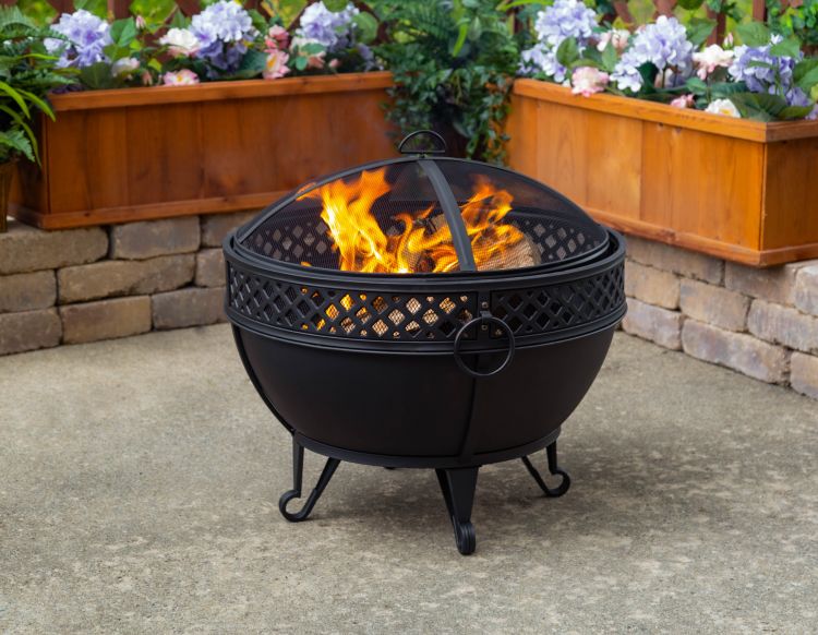 Gable 27" Fire Pit Fire Pits Pleasant Hearth   