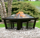 Hudson Steel Fire Pit Fire Pits Pleasant Hearth   