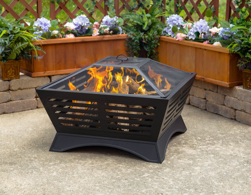 Hutchinson Steel Fire Pit Fire Pits GHP Group Inc   