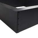 36" Square Solid Steel Fire Ring Fire Pits Pleasant Hearth   