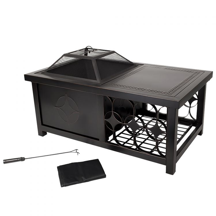 Milano S'mores Fire Pit  GHP Group Inc   