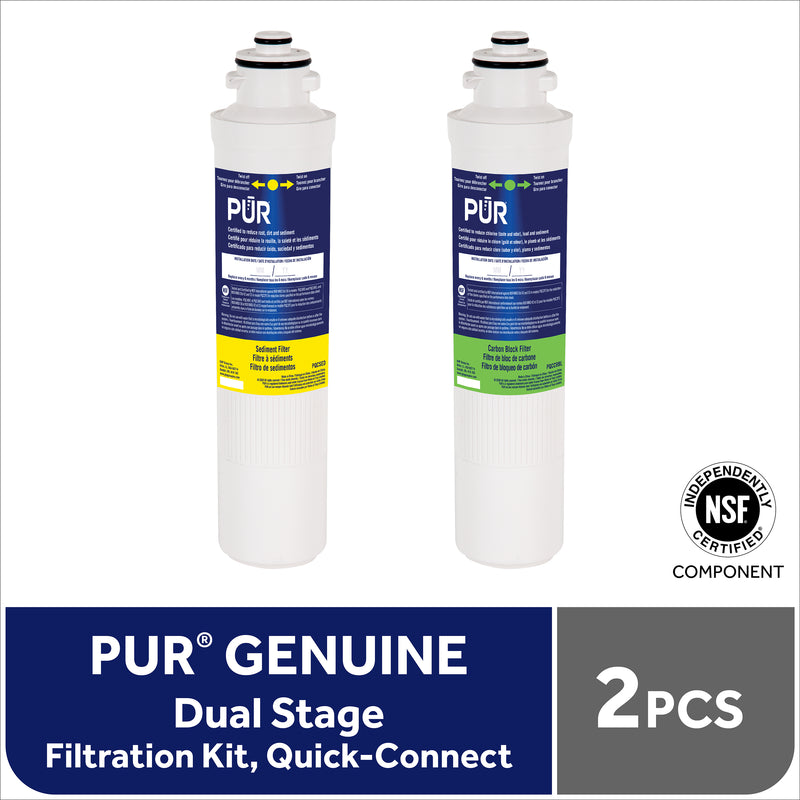 PUR® Filter Replacement Kit for PQC2FS and P2QC8506BLS PUR® Replacement Water Filters PUR®   