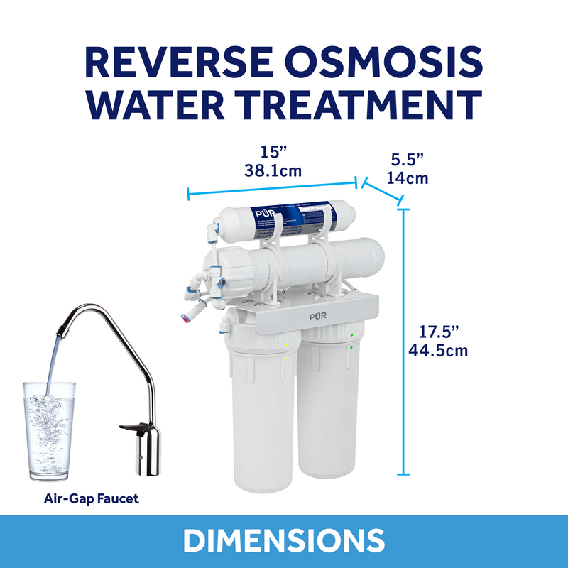 PUR® 4-Stage Under Sink Universal Reverse Osmosis System Under Sink Reverse Osmosis PUR®   