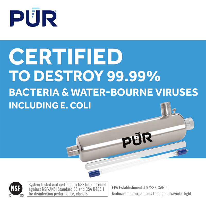 PUR® 15gpm Whole Home UV Water Disinfection System UV Disinfection PUR®   