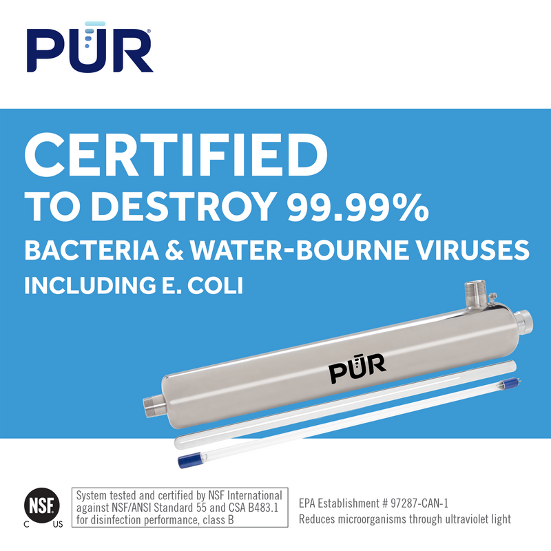 PUR® 25 gpm Whole Home UV Water Disinfection System UV Disinfection PUR®   