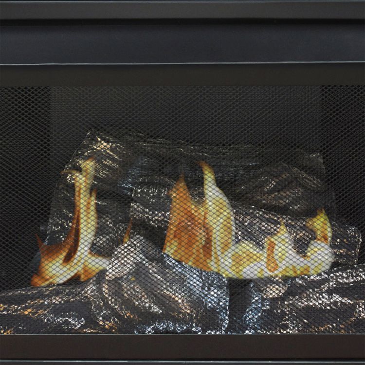 Pleasant Hearth 46 in. NG Full Size Tobacco VF Fireplace System 32K BTU Vent Free Fireplaces Pleasant Hearth   