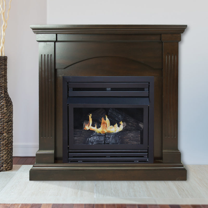 Pleasant Hearth 36" Compact Tobacco Vent Free Fireplaces GHP Group Inc   