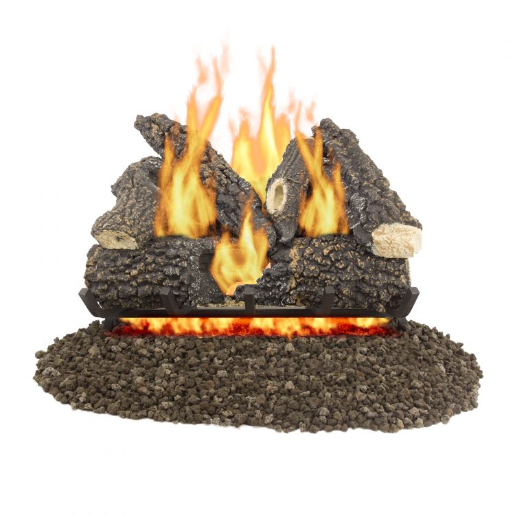 Pleasant Hearth 24" Arlington Ash Vented Gas Log Set 55,000 BTU's Gas Logs Pleasant Hearth   