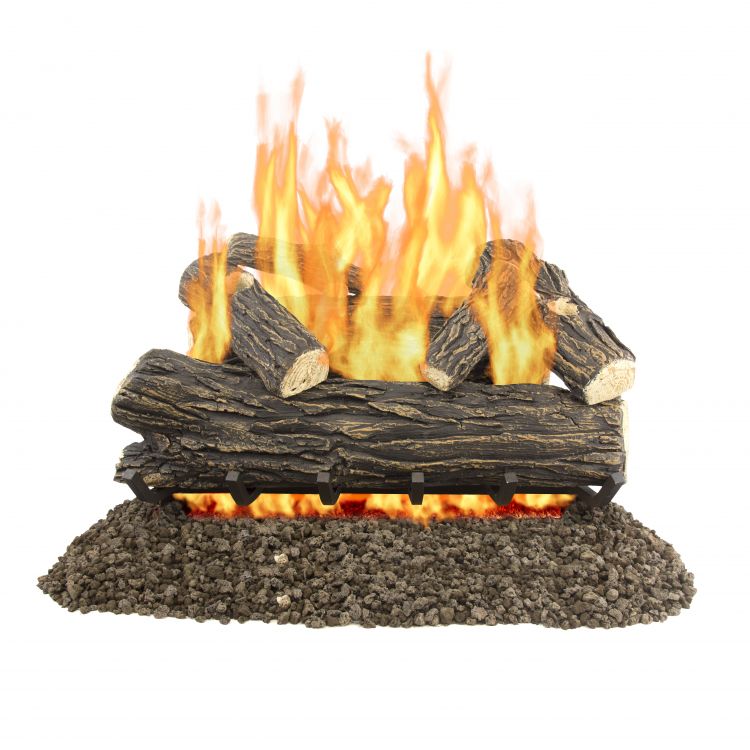 Pleasant Hearth 30" Willow Oak Vented Gas Log Set 65,000 BTU's Gas Logs Pleasant Hearth   