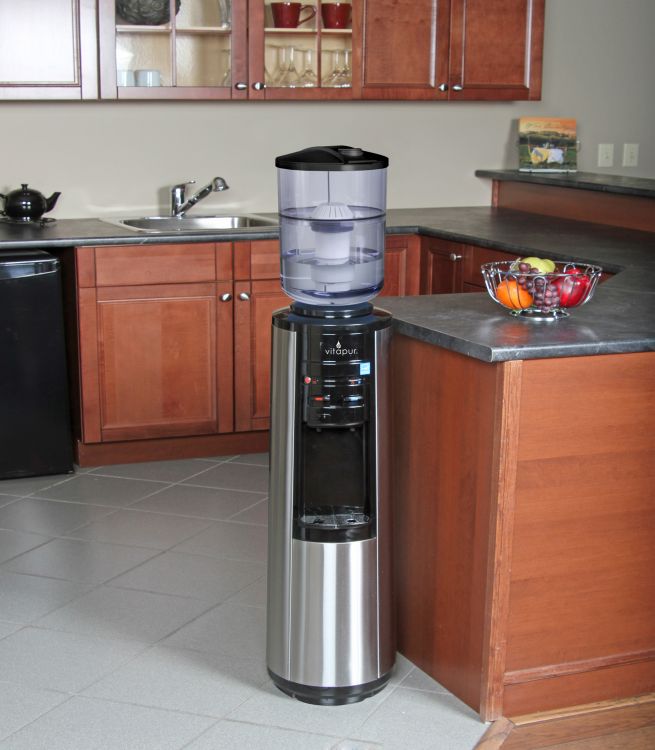 Vitapur Stainless Steel Top Load Hot, Room & Cold Water Dispenser Countertop and Floor standing Dispensers Vitapur   
