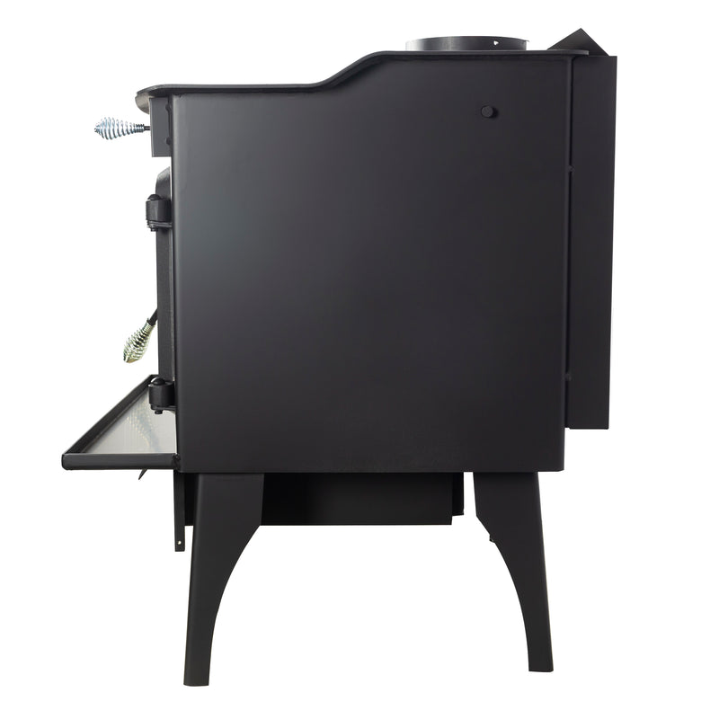 Pleasant Hearth 2,200 Sq. Ft. Wood Stove with Stainless Steel Ash Lip and Blower Wood Stoves Pleasant Hearth   